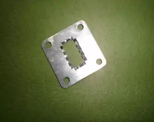 What are the common types of waveguide anti - leak gaskets? 